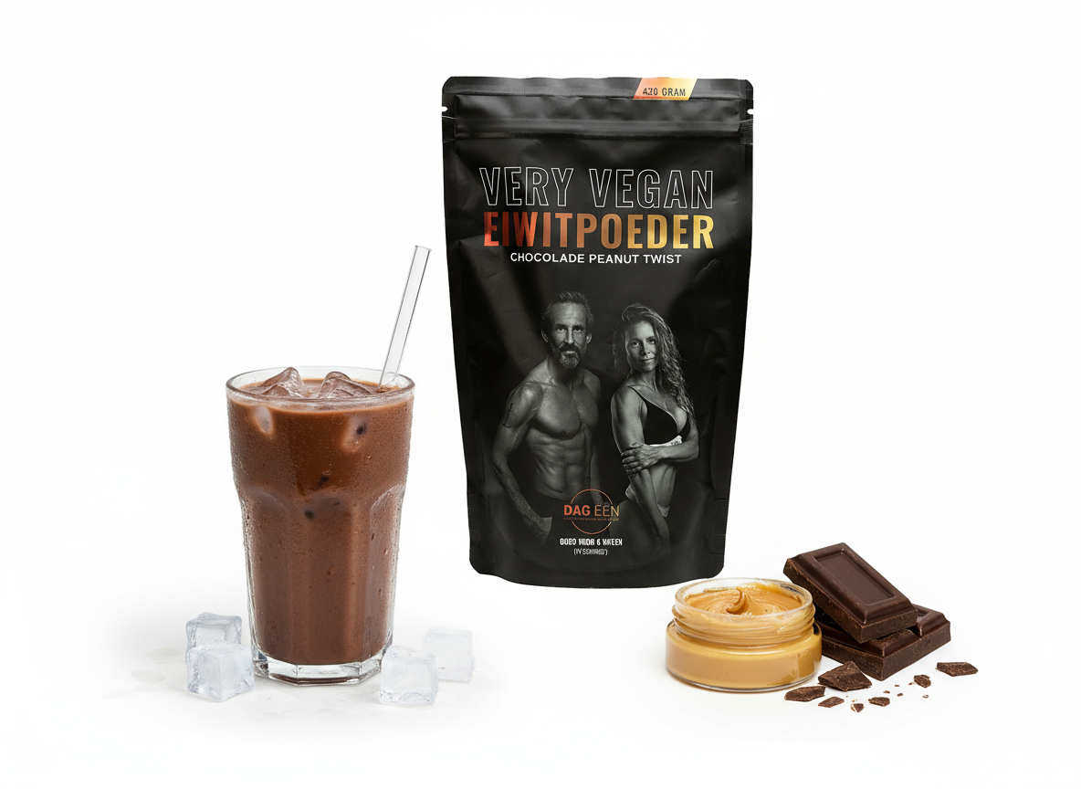 Very Vegan Eiwitpoeder Chocolade Peanut Twist
