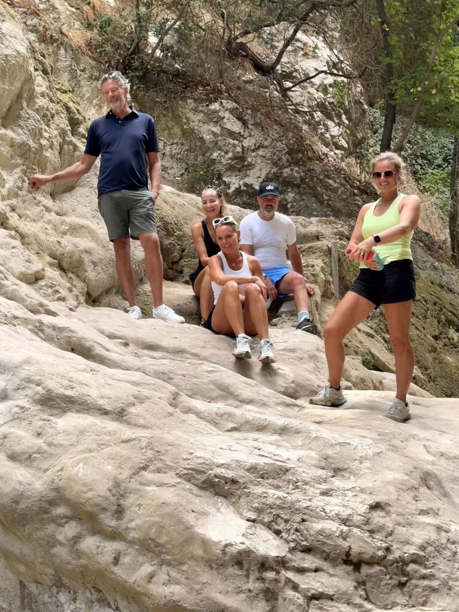 Hiking on the Ionian islands during Fit at sea